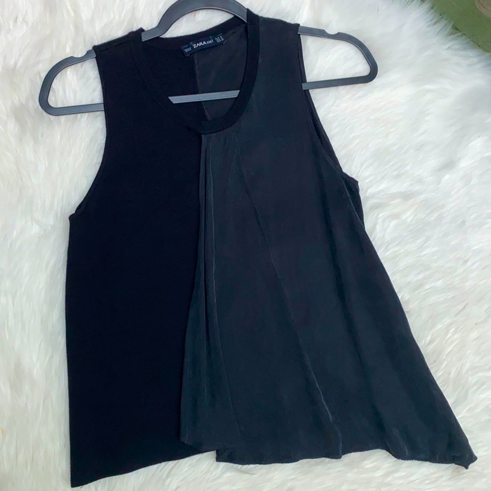 Zara Knit asymmetrical top - Picture 3 of 5